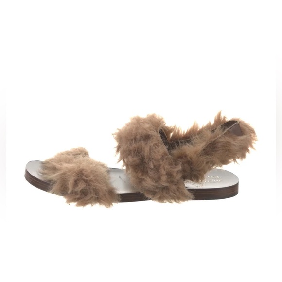Gucci Fur Sandals - Picture 1 of 7